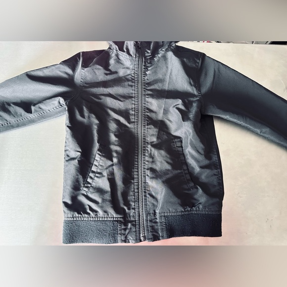 The Children’s Place Windbreaker Jacket Boys Uniform Black SZ EUC! - Picture 10 of 16